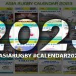 Asia Rugby 2023 Calendar