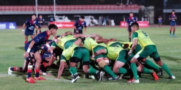 New head coach helps steer one of the lowest-ranked teams in the world to Division 1 of the Asia Rugby Championship.